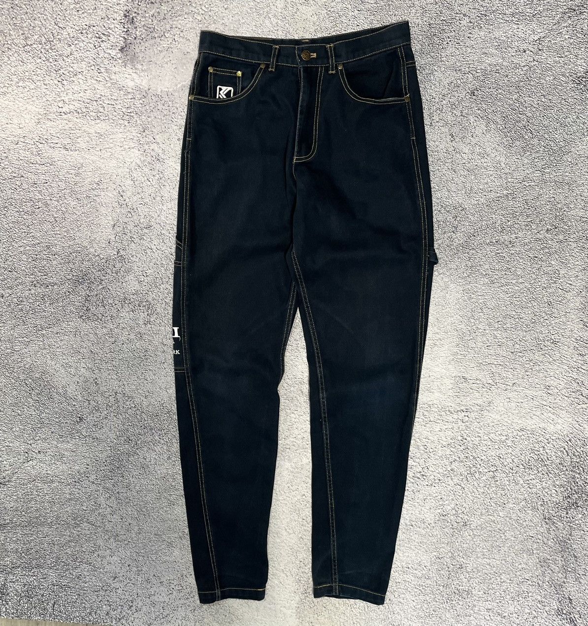 Karl Kani Vintage Karl Kani Carpenter Cargo Jeans Workwear Denim S Y2K Size US 30 / EU 46 - 2 Thumbnail