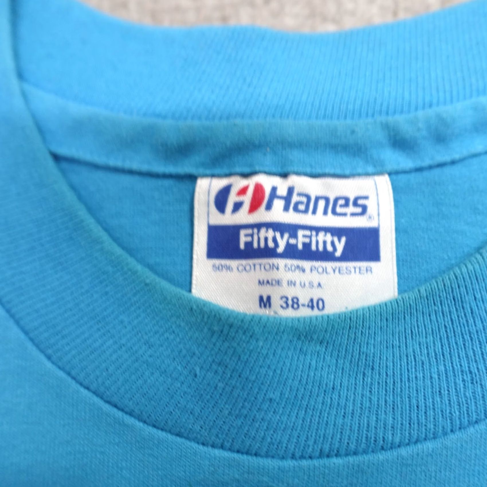 Vintage VINTAGE Cub Scouts Shirt Small Blue Teal The Moose Has Landed Made in USA Shirt Mens S Blue USA 90s Size US S / EU 44-46 / 1 - 3 Thumbnail