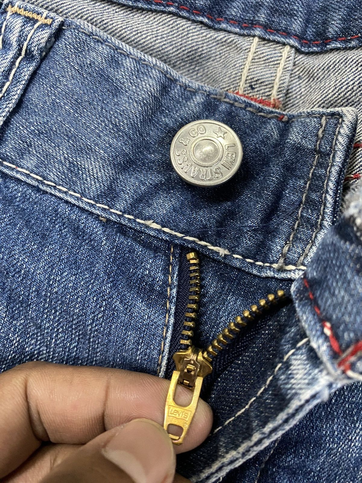 Levi's Baggy Jeans Levis Low Rise Flared @318 Size US 30 / EU 46 - 4 Thumbnail