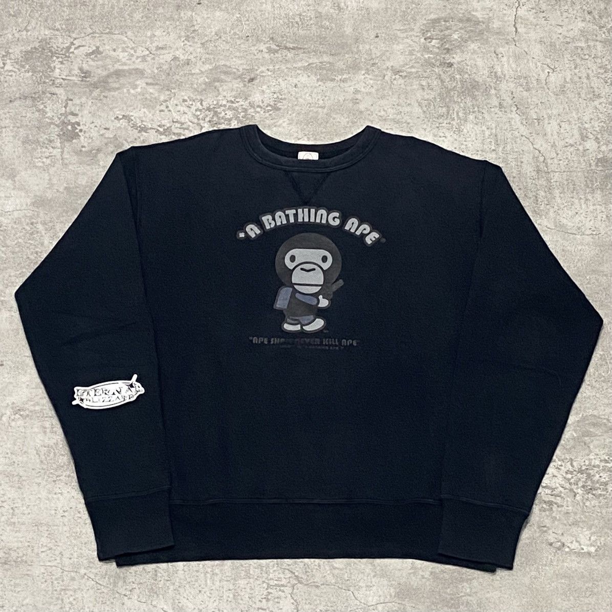 Bape Baby Milo Sweatshirt OG Size US M / EU 48-50 / 2 - 1 Thumbnail