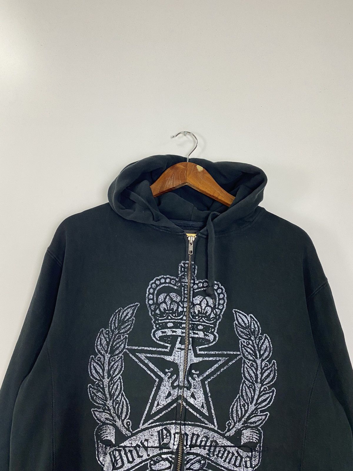 Obey × Vintage Vintage Obey streetwear hoodie Size US XL / EU 56 / 4 - 6 Thumbnail