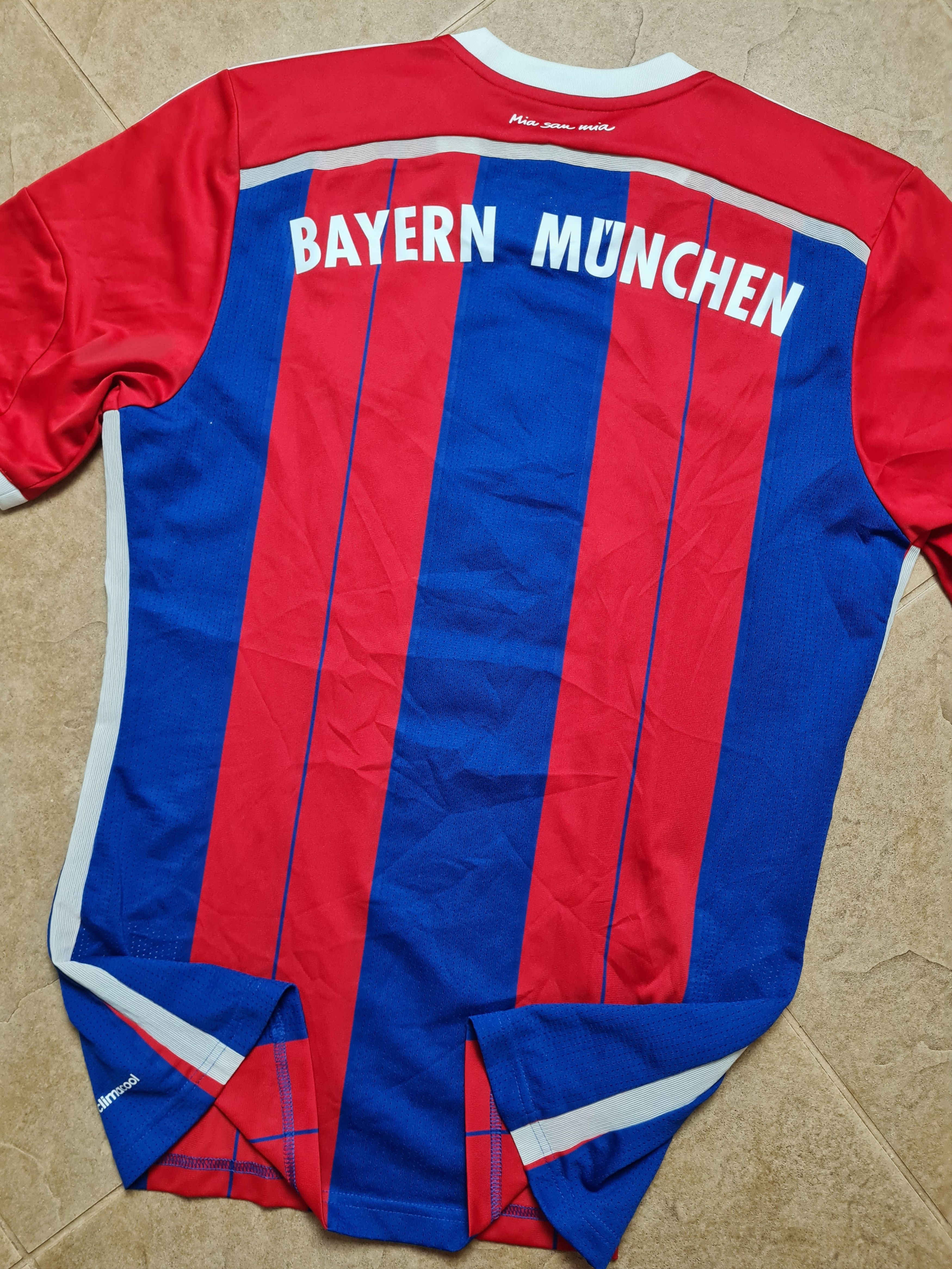 Adidas BAYERN MUNICH HOME FOOTBALL SHIRT 2014/2015 ADIDAS SOCCER Size US M / EU 48-50 / 2 - 13 Thumbnail