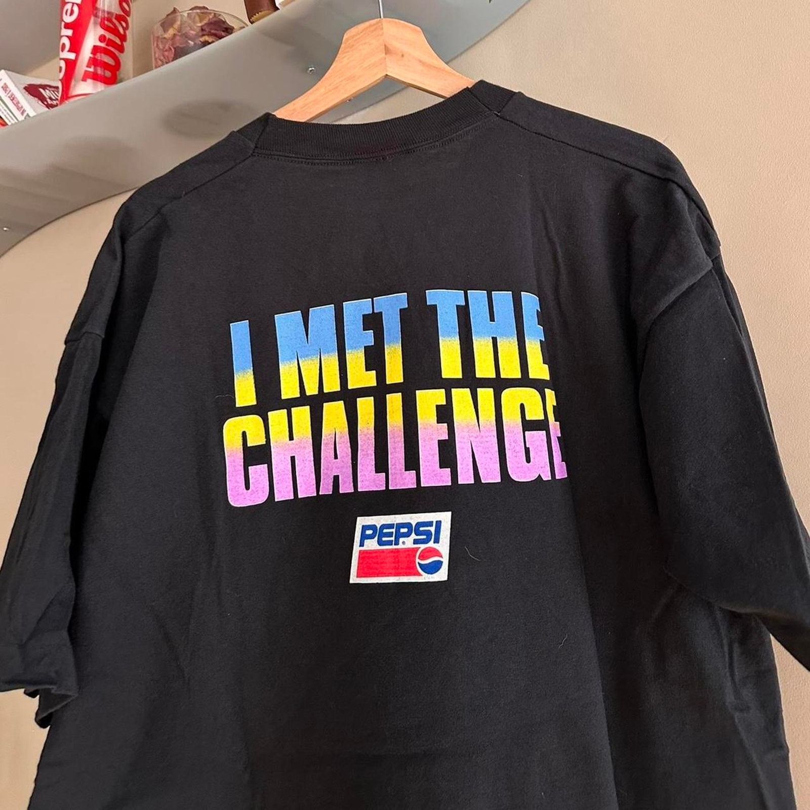 Fruit Of The Loom × Vintage Vintage Pepsi Promo Shirt Size US XL / EU 56 / 4 - 6 Thumbnail