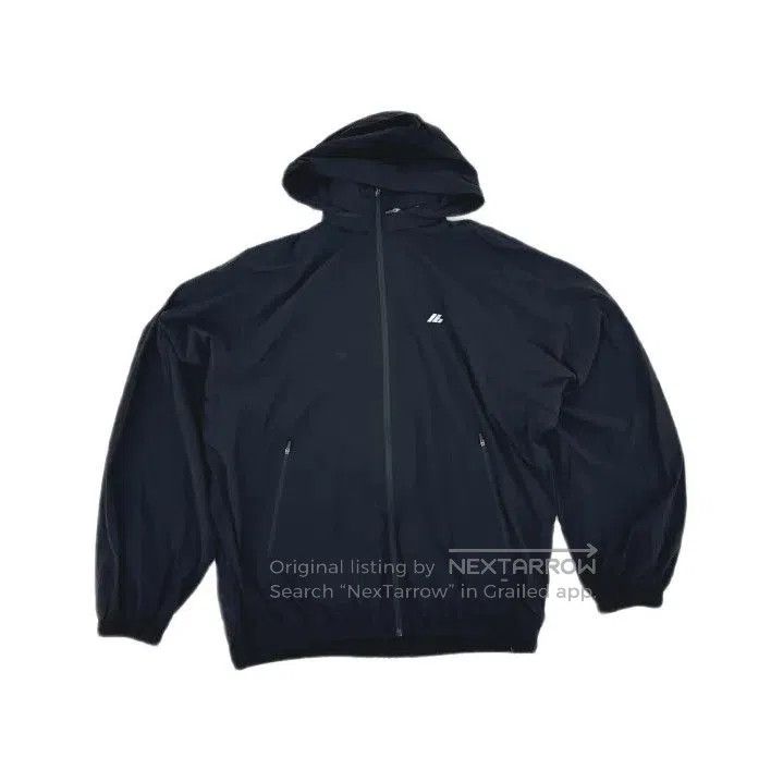Balenciaga Balenciaga Black Logo Print Hooded Jacket. Size US M / EU 48-50 / 2 - 2 Thumbnail