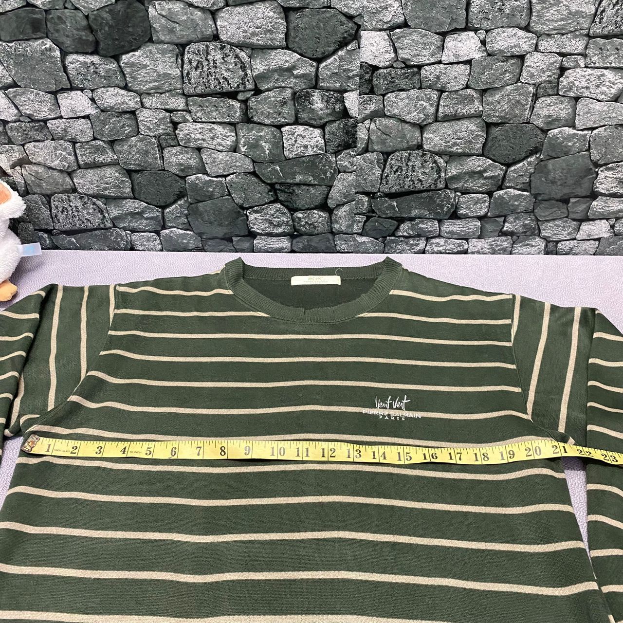Pierre Balmain Vintage Vent Vent Pierre Balmain Paris Stripe Sweatshirt Size US L / EU 52-54 / 3 - 4 Thumbnail