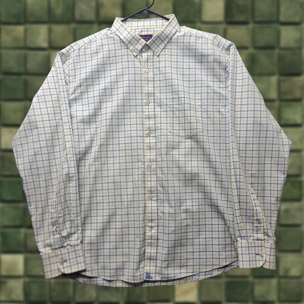 UNTUCKit UNTUCKit Dress Shirt Mens XXL Regular Fit Long Sleeve Wrinkle Free Performance Button-Up Casual Business Party/Cocktail Everyday Size 48R - 1 Thumbnail
