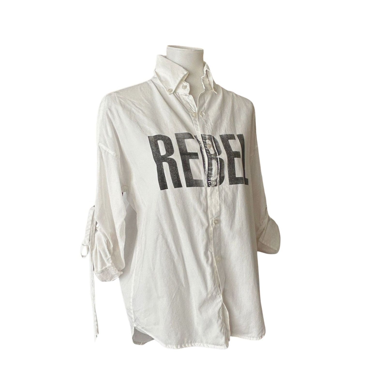 Other Calvin Rucker Rebel Belle Button Down Graphic Shirt Size M / US 6-8 / IT 42-44 - 2 Thumbnail
