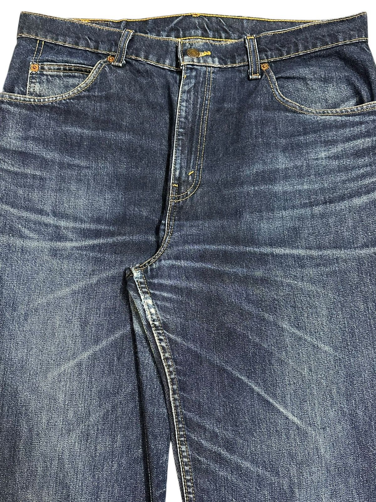 Levi's Vintage 90s Levis 605 Orange Tab Faded Wash Baggy Jeans Size US 36 / EU 52 - 4 Thumbnail