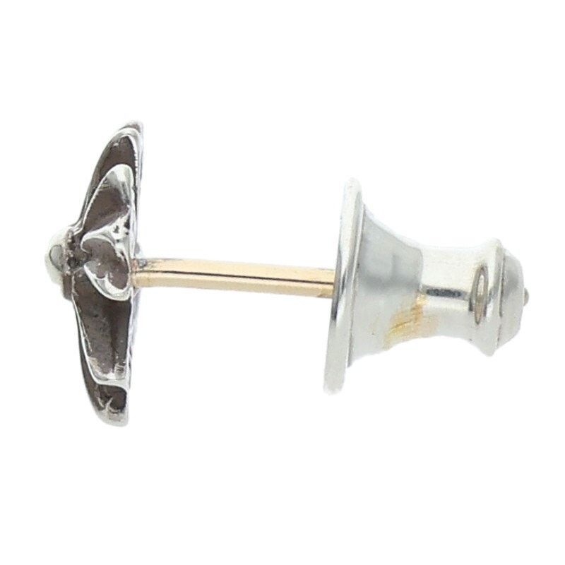 Chrome Hearts Chrome Hearts Plus Stud Silver Earring Size ONE SIZE - 5 Thumbnail