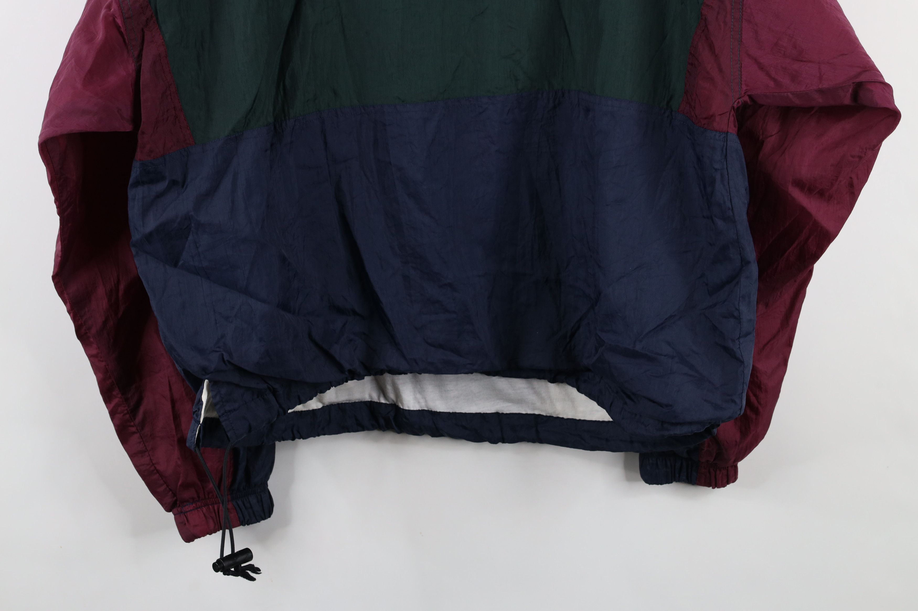 Vintage Vintage 90s Streetwear Half Zip Hooded Windbreaker Jacket Size US L / EU 52-54 / 3 - 14 Thumbnail