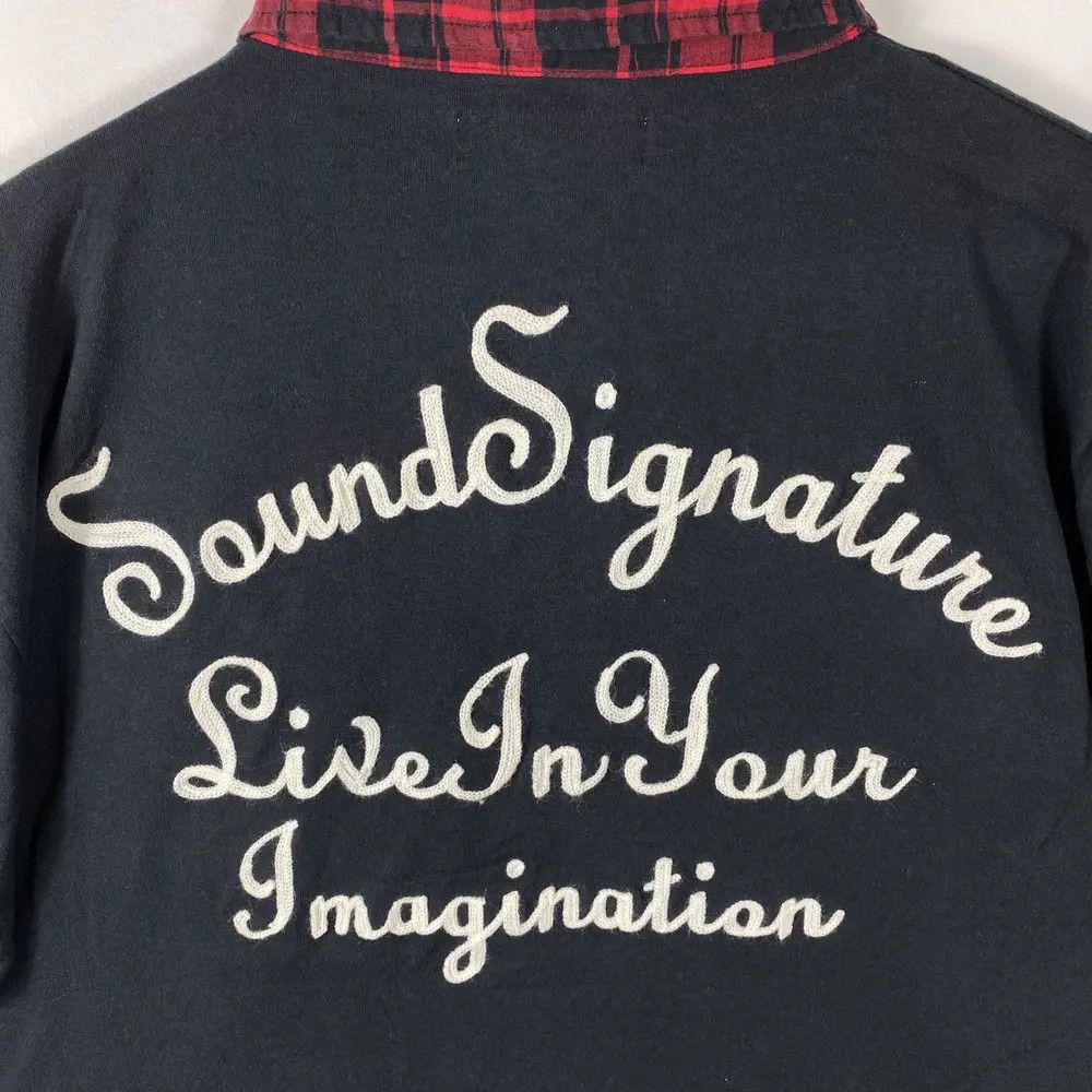 In The Attic IN THE ATTIC Week End Sound Signature Embroidery Polo Shirt Size US L / EU 52-54 / 3 - 5 Thumbnail