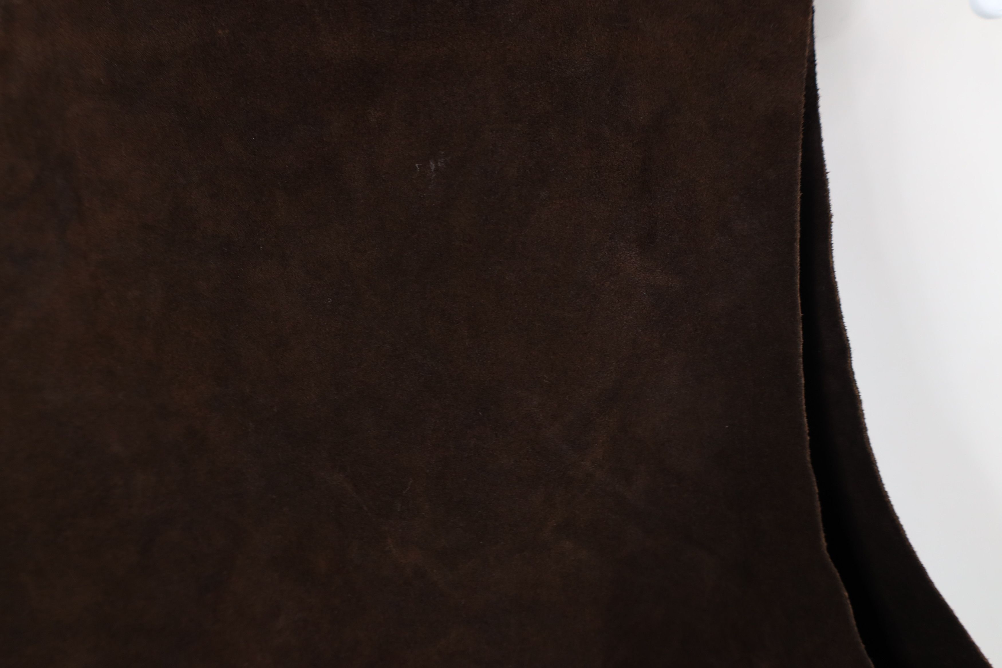 Vintage Vintage 60s 70s Boho Chic Riveted Suede Leather Vest Size M / US 6-8 / IT 42-44 - 13 Thumbnail