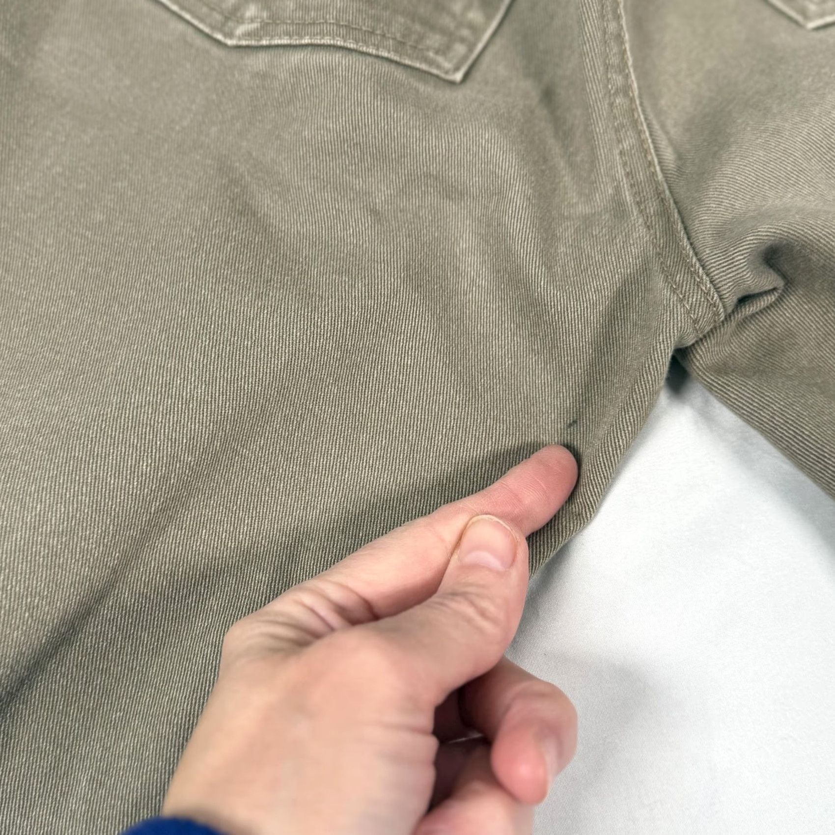Gloria Vanderbilt Gloria Vanderbilt Jeans Womens 4 Beige Straight Mid Rise Stretch Denim Pants Wide Vintage: No Size 27" / US 4 / IT 40 - 6 Thumbnail
