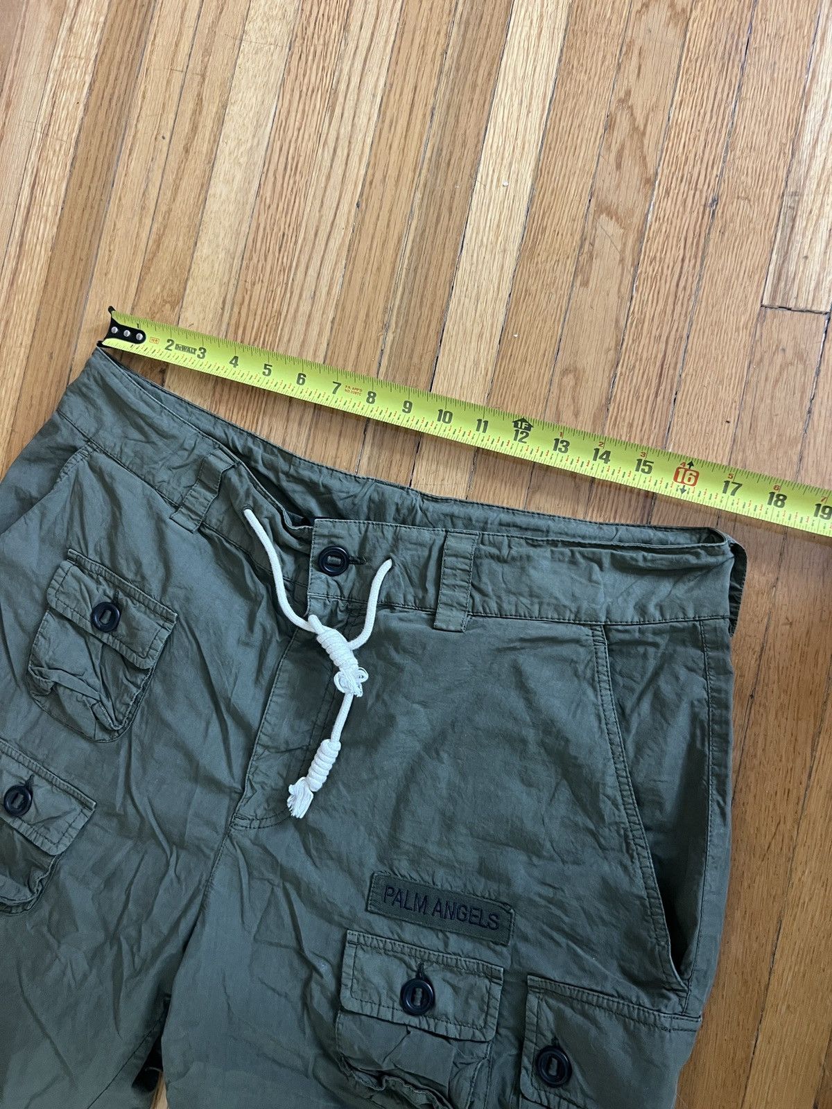 Palm Angels Palm Angels SS21 Paneled Cargo Pant Military Size US 34 / EU 50 - 5 Thumbnail