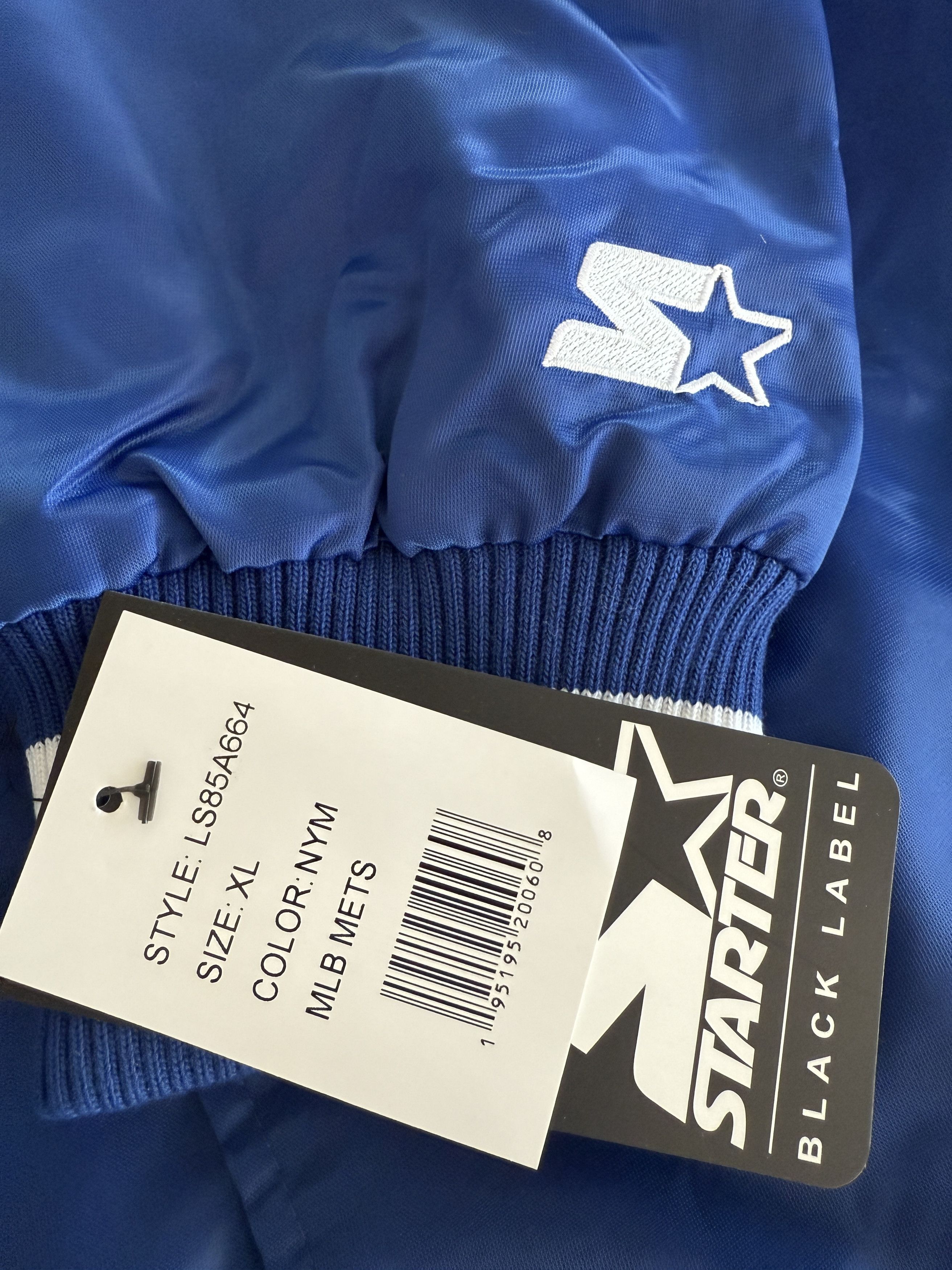 Starter Japan Exclusive New York Mets Starter Jacket Navy Blue XL Size US XL / EU 56 / 4 - 11 Thumbnail