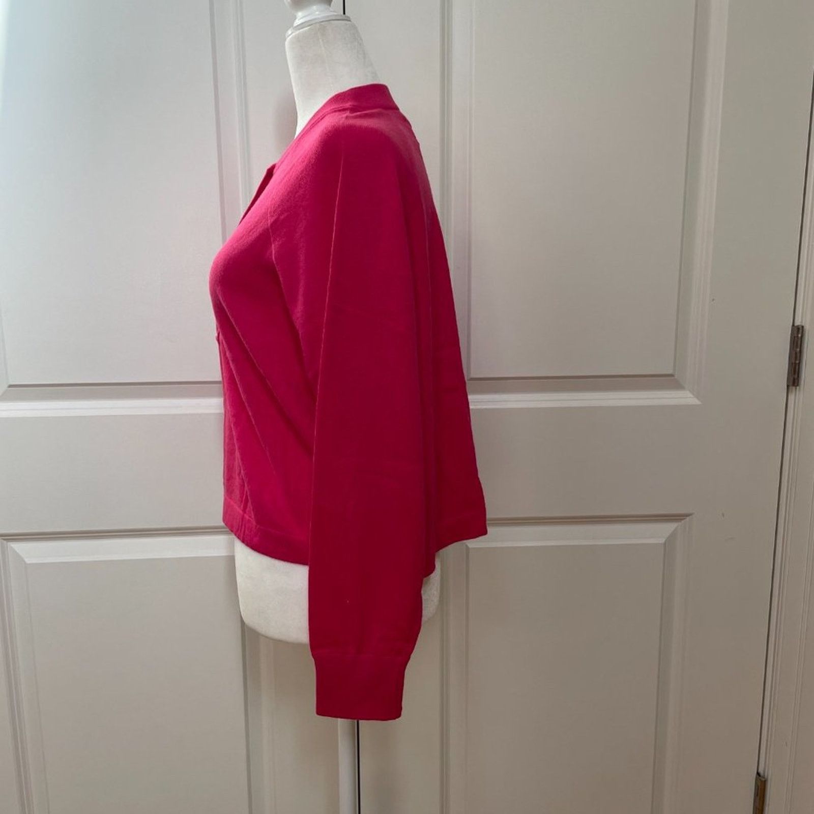 360Cashmere Lennox Henley Cotton/Cashmere Sweater from 360 Cashmere Size S / US 4 / IT 40 - 2 Thumbnail