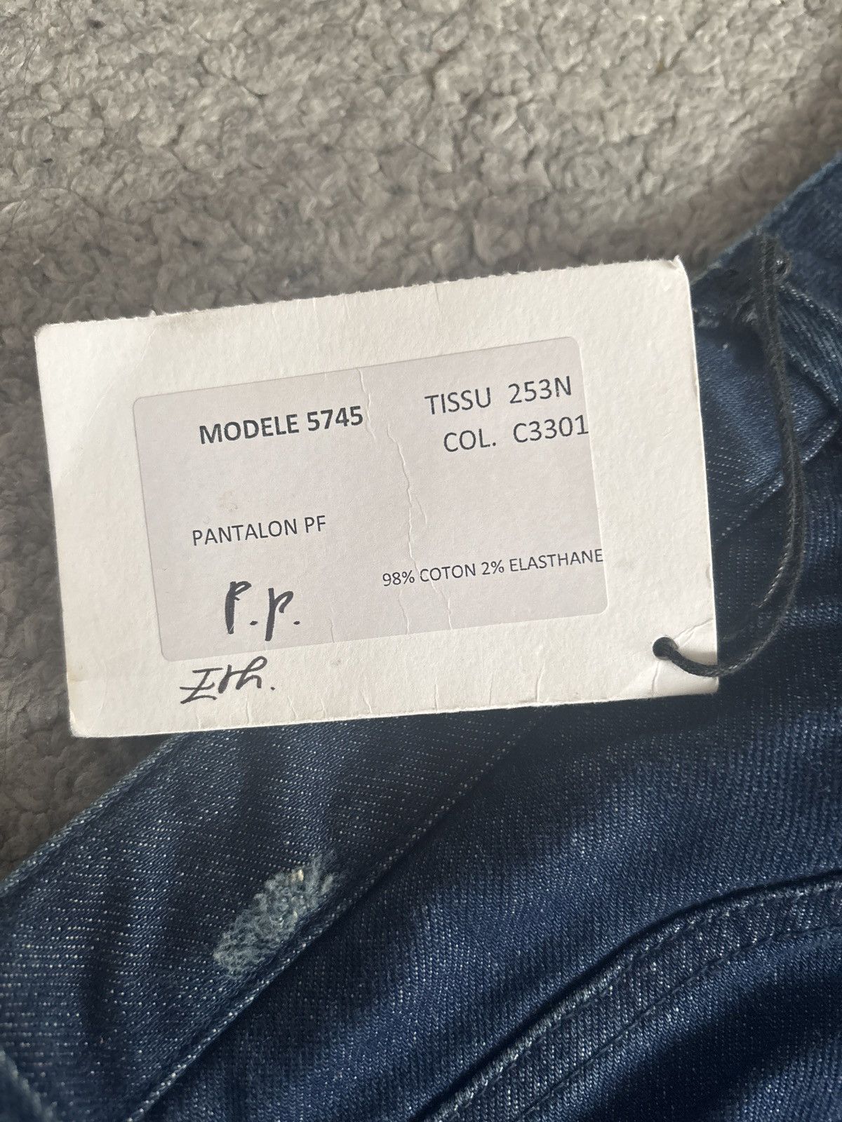 Balmain Pantalon - Balmain - US 0 - modèle 5745 Size 25" / US 0 / IT 36 - 3 Thumbnail