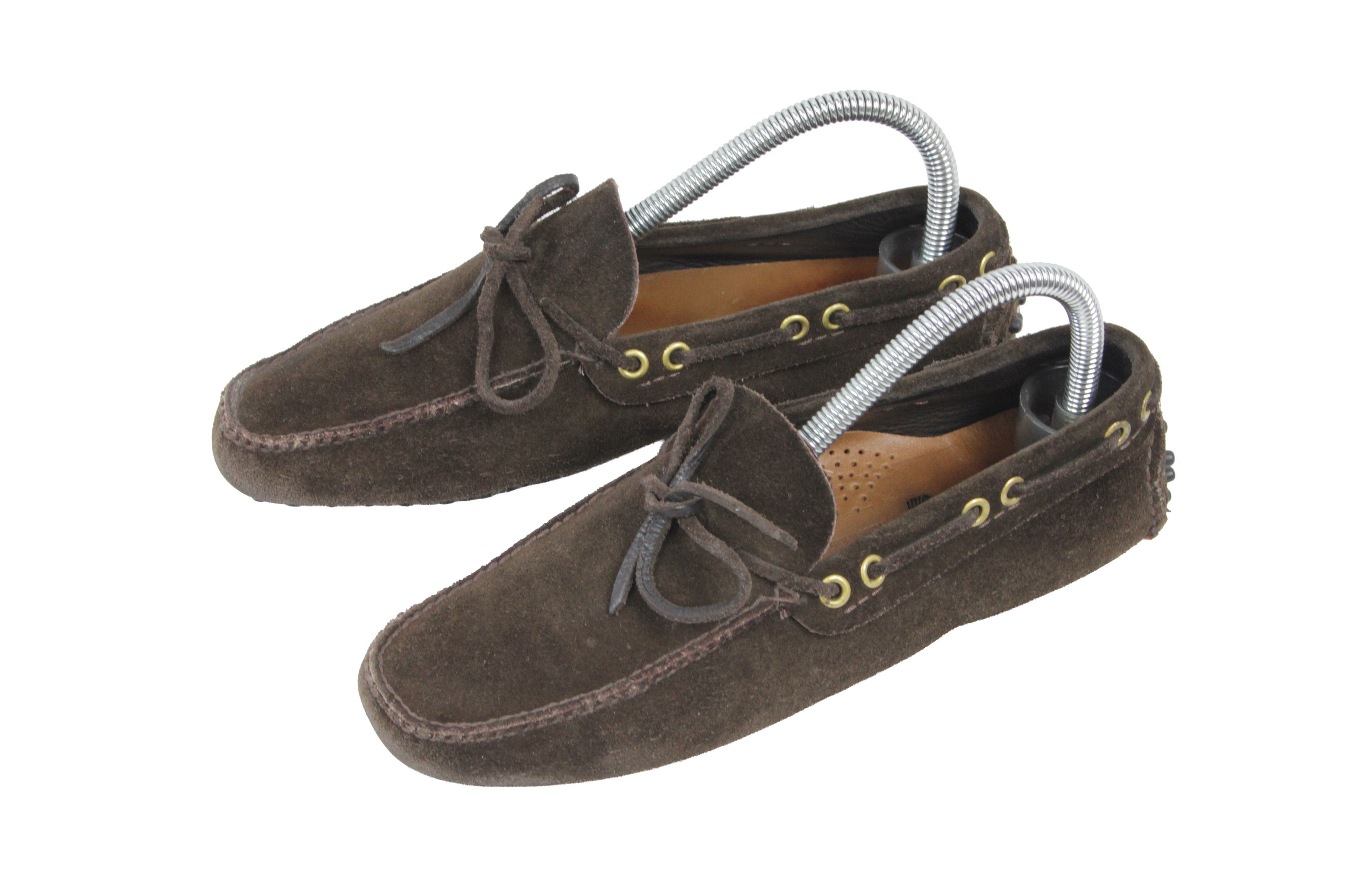 Car Shoe By Prada Suede Car Driver Loafers Size US 8 / IT 38 - 3 Thumbnail