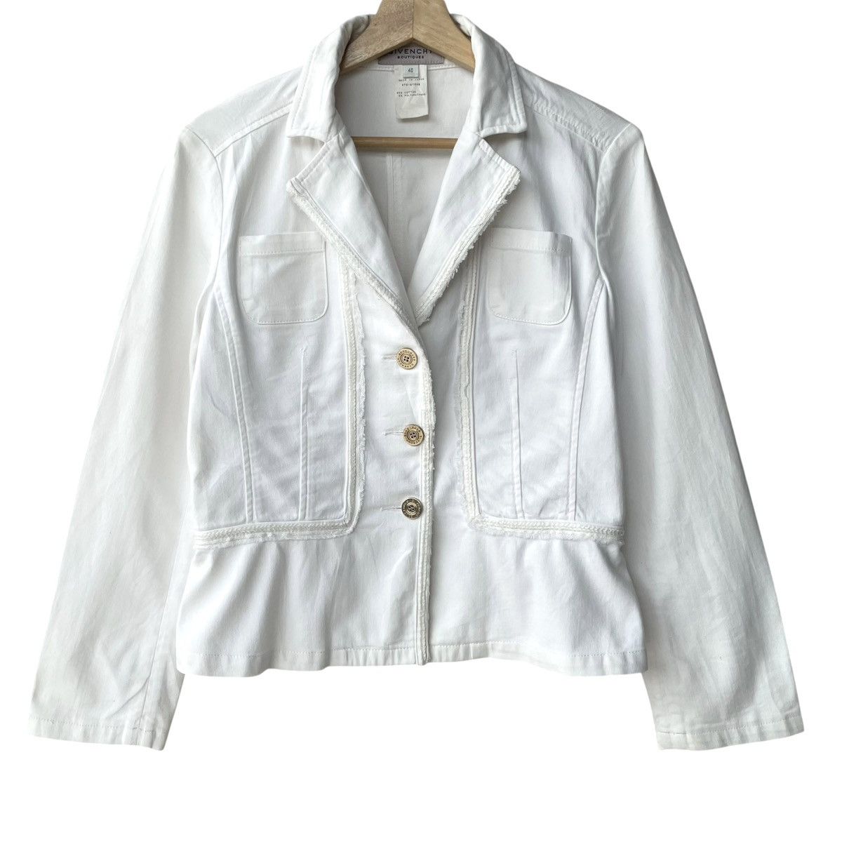 Givenchy Givenchy Boutiques Paris WMN Designer Casual Blazer Size S / US 4 / IT 40 - 1 Thumbnail