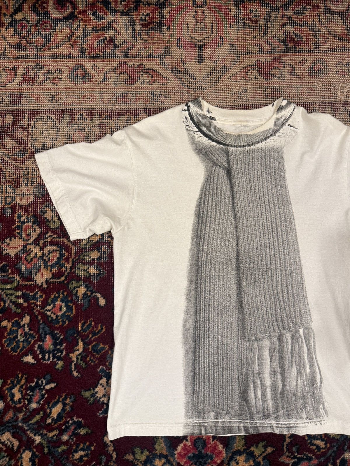 Maison Margiela Maison Martin Margiela AW04 trompe-l’oeil scarf shirt Size US S / EU 44-46 / 1 - 2 Thumbnail