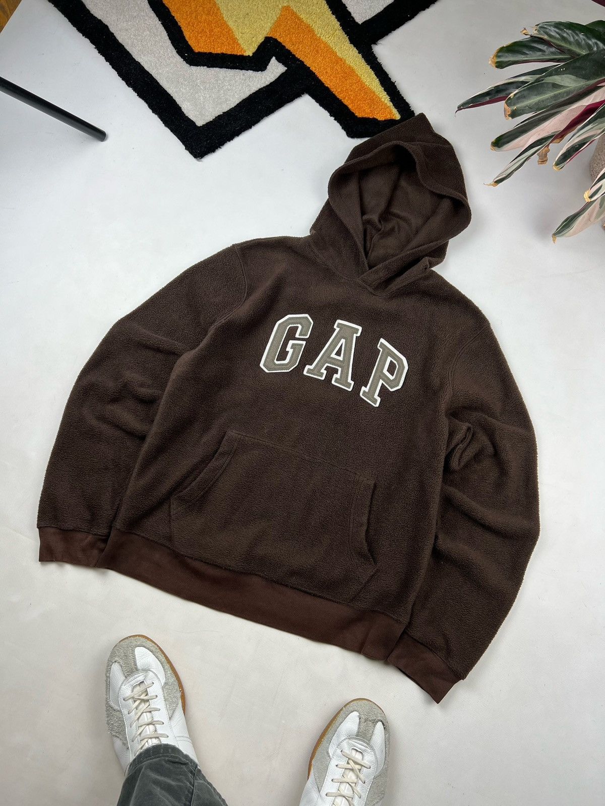 Gap Vintage Gap 90’s Y2K brown Casual fleece Hoodie Sweatshirt Size US M / EU 48-50 / 2 - 4 Thumbnail