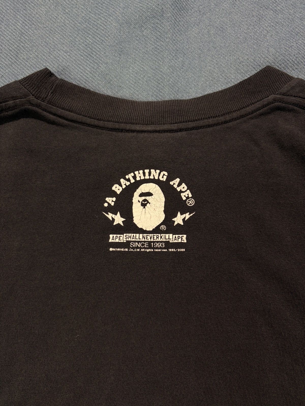 Bape Vtg Bape A Bathing Ape 1993 t shirt Size US L / EU 52-54 / 3 - 5 Thumbnail