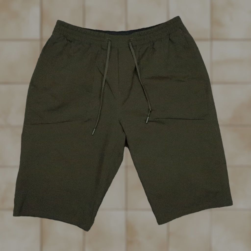 Lululemon Lululemon Mens XL Long Olive Green Performance Stretch Athletic Shorts Size US 36 / EU 52 - 1 Thumbnail