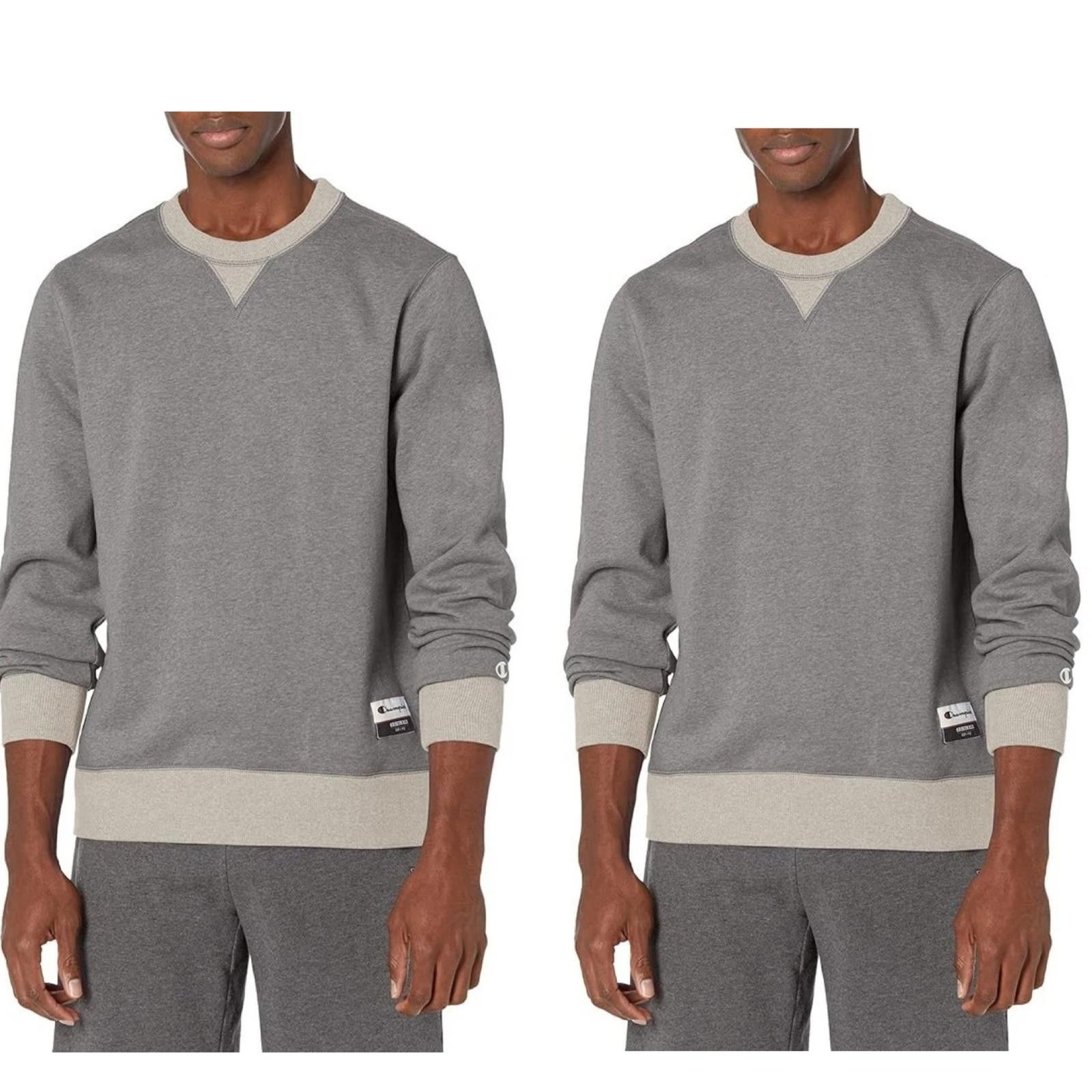Champion 2 New Champion Mens Small Sueded Fleece Pullover Sweatshirts Size US S / EU 44-46 / 1 - 1 Thumbnail