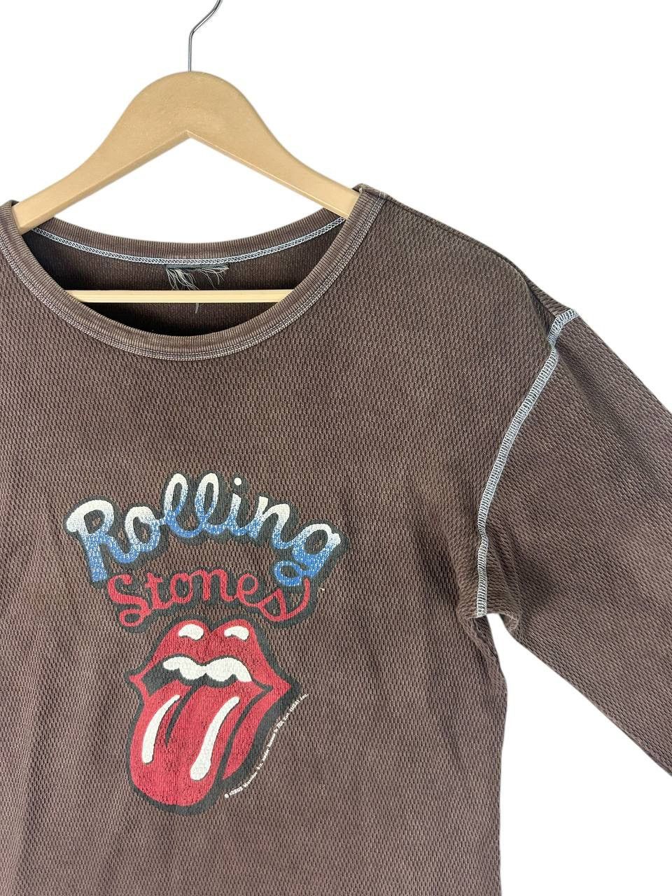 Band Tees × Vintage Vintage Y2K The Rolling Stones Tapered Skinny Long Sleeve Size US M / EU 48-50 / 2 - 3 Thumbnail