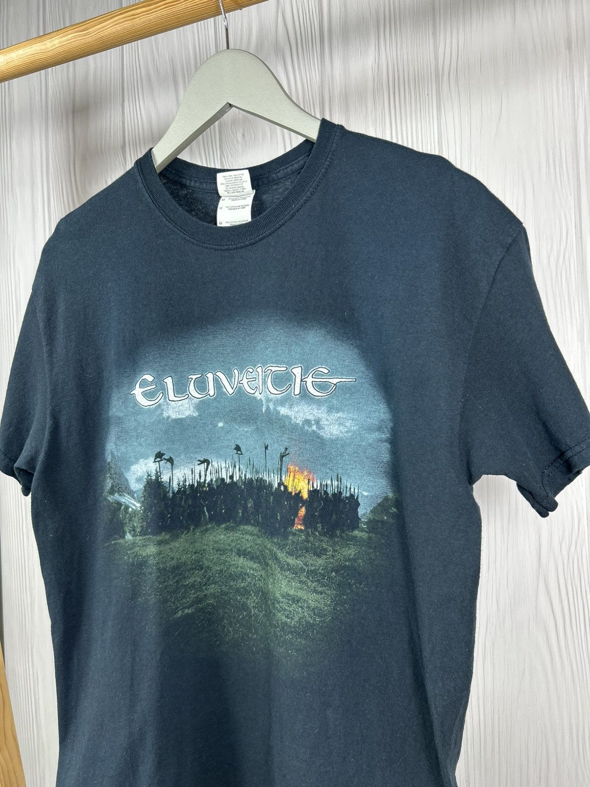 Band Tees Vintage Eluveitie Metal Band T-Shirt Size M Size US M / EU 48-50 / 2 - 3 Thumbnail