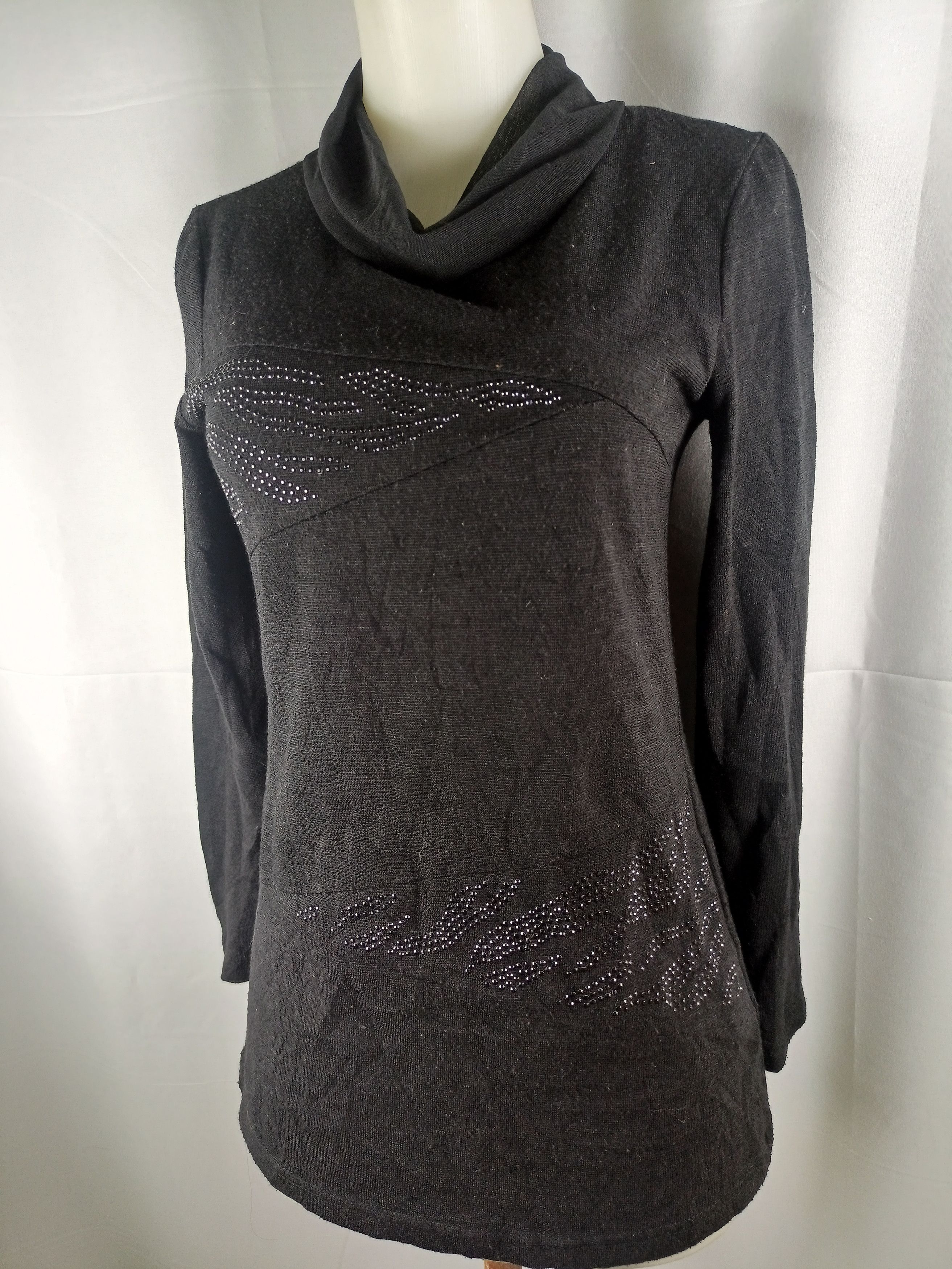 Designer × Japanese Brand Eclair by Hui Cowl Neck Long Sleeve Size M / US 6-8 / IT 42-44 - 2 Thumbnail