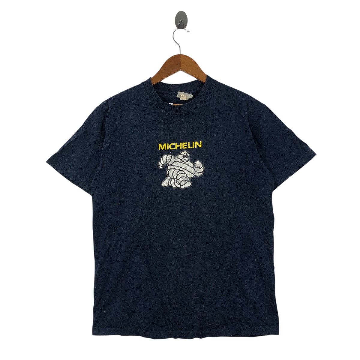 Vintage Vintage 90s MICHELIN TIRE Made In Usa T-Shirt Size US M / EU 48-50 / 2 - 1 Thumbnail