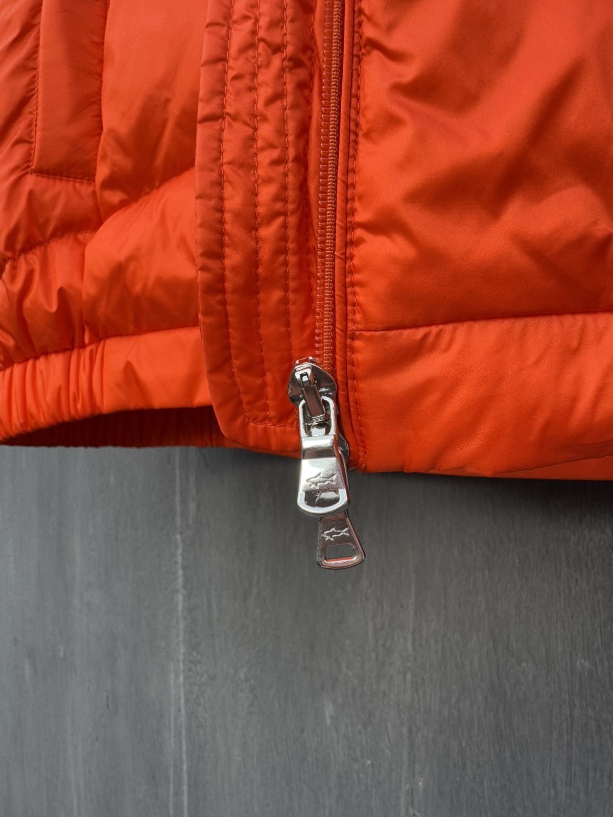 Paul & Shark Paul Shark Yachting Puffer Down Nylon Orange Vest Size M Size M / US 6-8 / IT 42-44 - 11 Thumbnail
