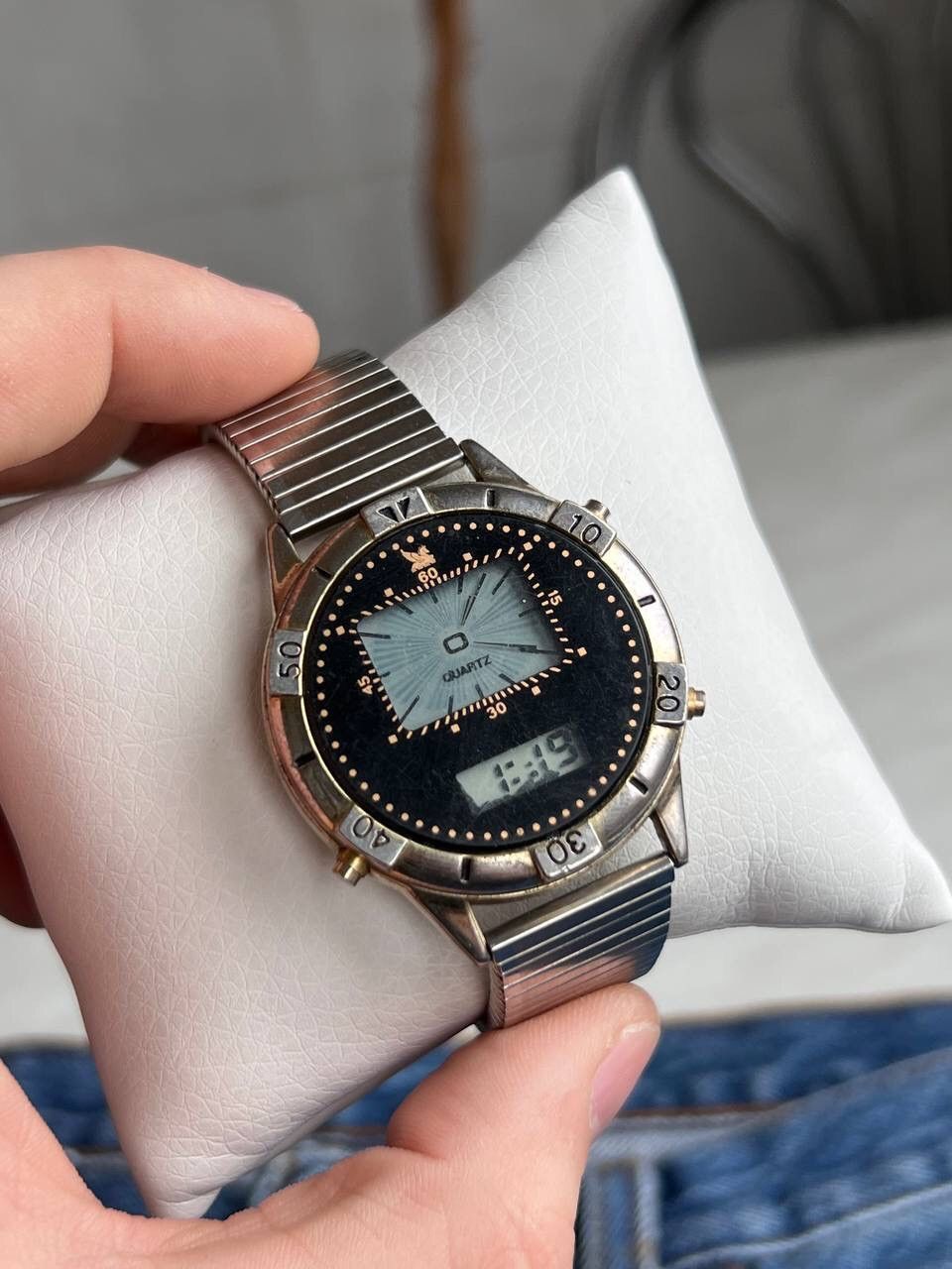 Japanese Brand × Vintage Vintage Double Digital Dial Japanese style futuristic Watch Size ONE SIZE - 6 Thumbnail