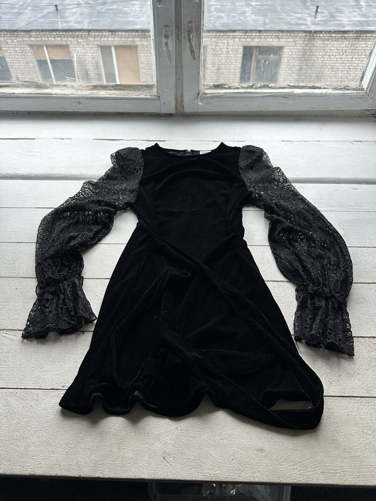 The Vampire's Wife THE VAMPIRE’S WIFE 🚨 X H&M BLACK DRESS RARE AVANT GARDE Size M / US 6-8 / IT 42-44 - 1 Thumbnail