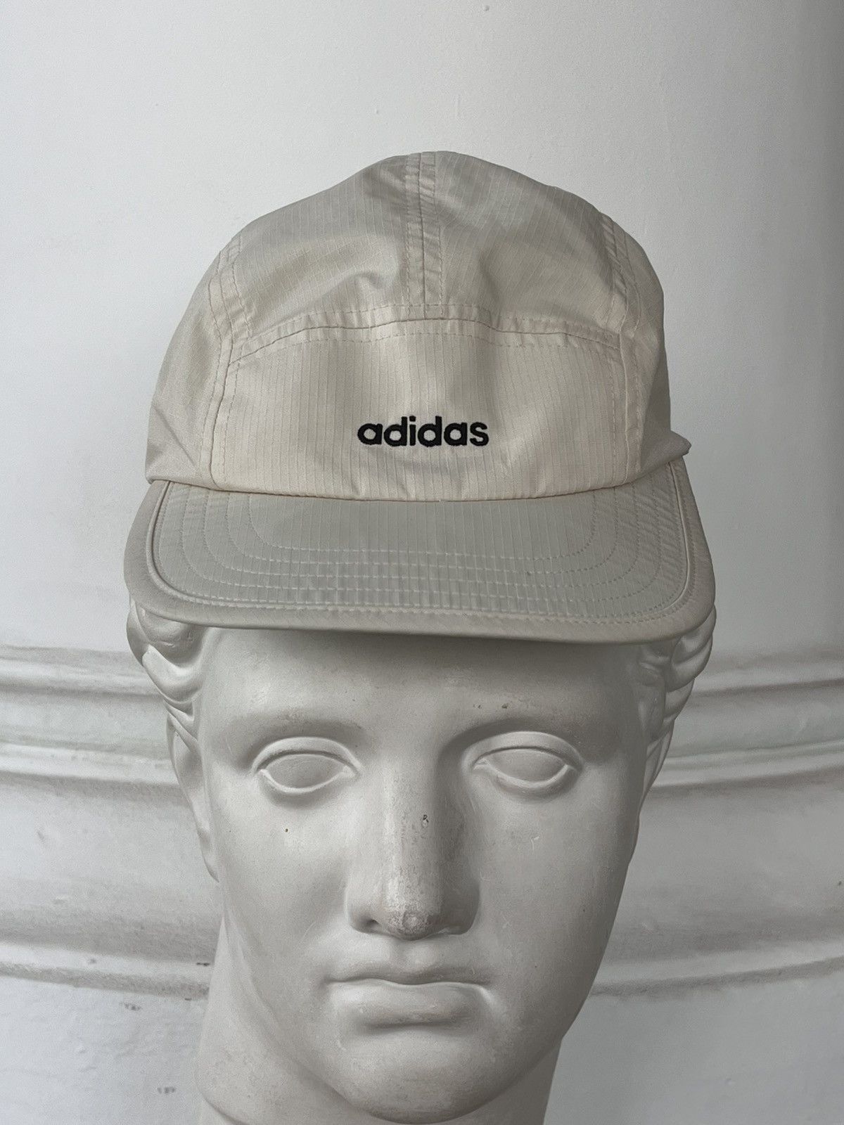 Adidas × Vintage Adidas Five-Panel Nylon Cap Milky White Perfomance Vintage Size ONE SIZE - 1 Thumbnail