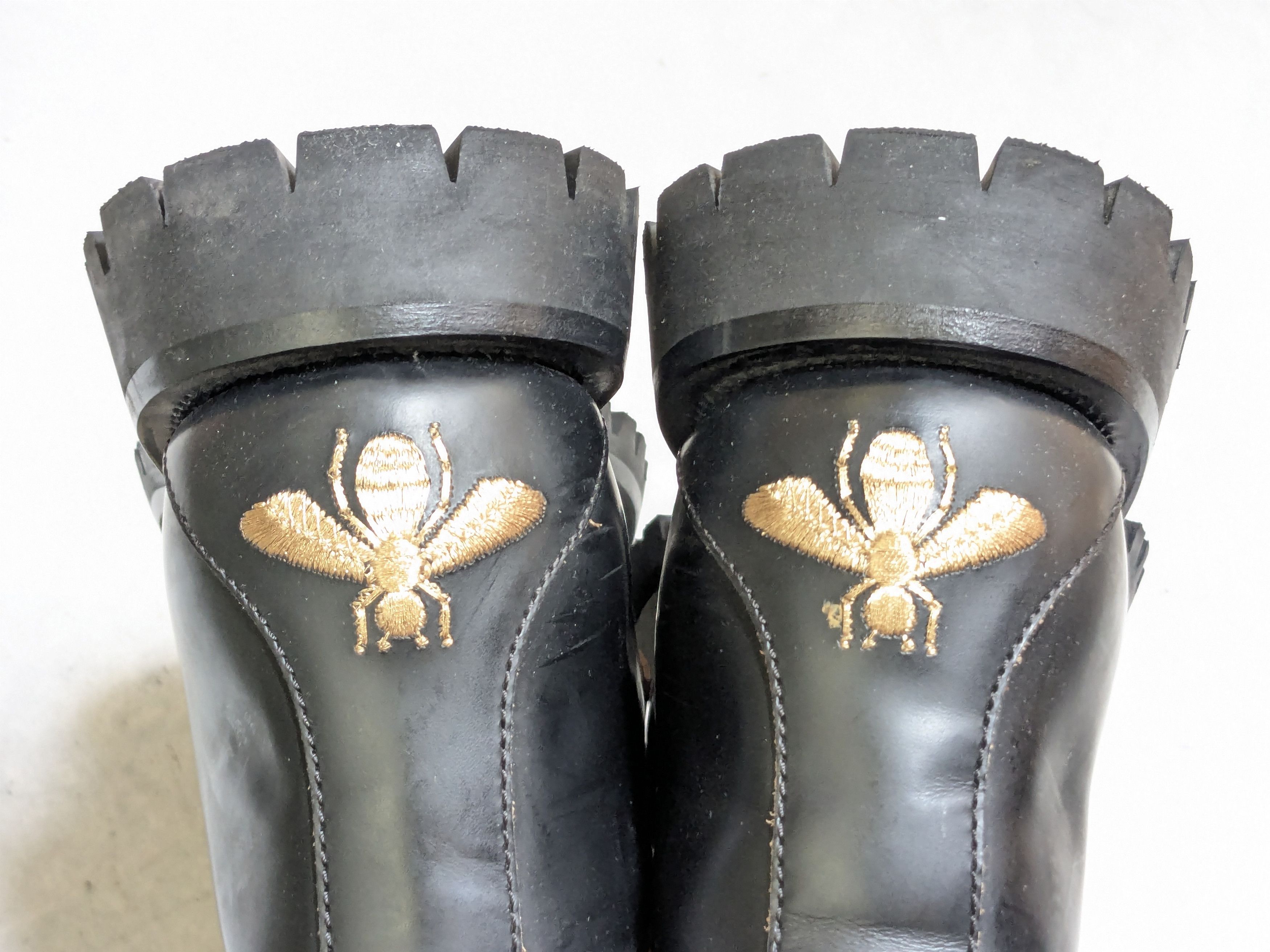 Gucci Gucci Horsebit Loafers Black 9.5 Leather Chukka Boots Size US 9.5 / EU 42-43 - 13 Thumbnail
