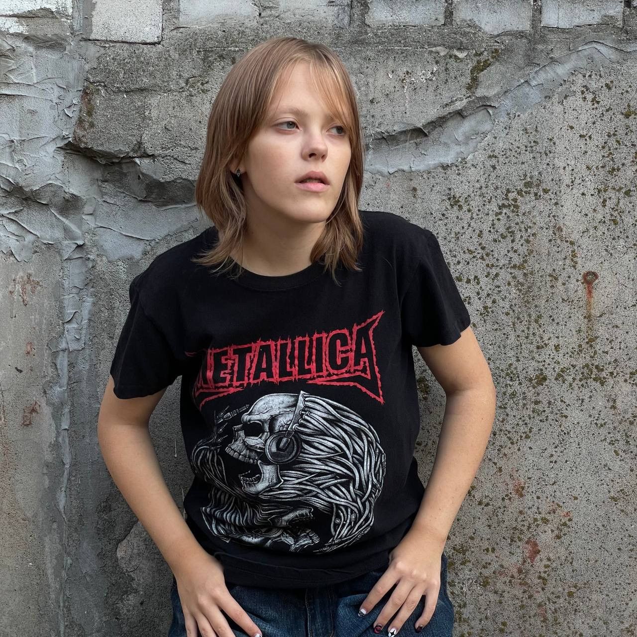 Metallica × Vintage Vintage Metallica T-shirts Size M Rock Band Tee Streetwear Size M / US 6-8 / IT 42-44 - 1 Thumbnail