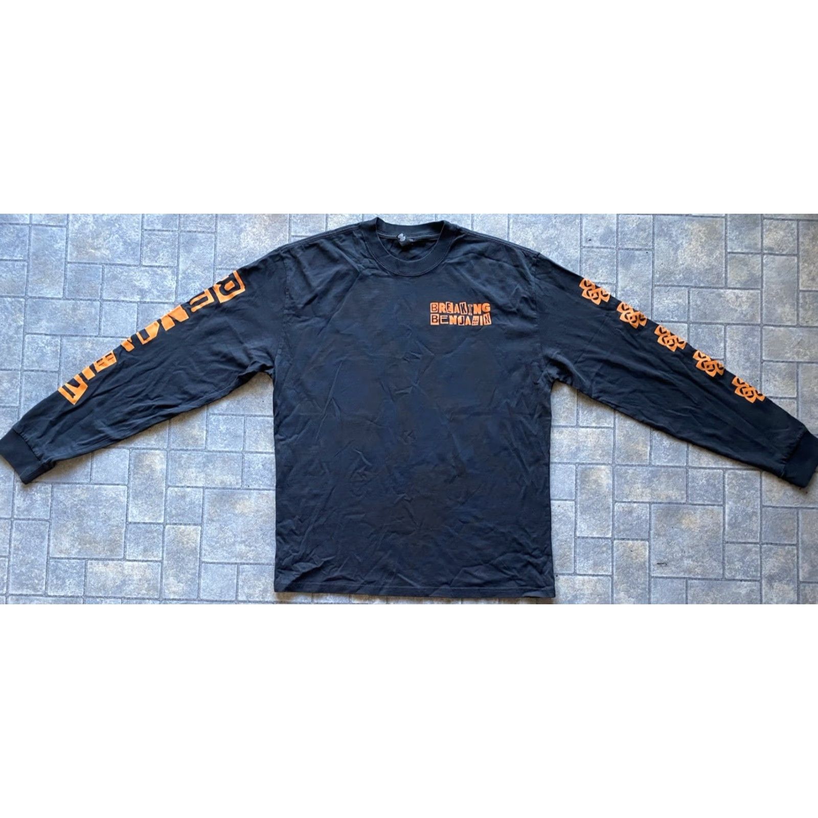 AS Colour Breaking Benjamin USA Tour Concert T-Shirt Long Sleeve Black L Men Band Graphic Print 2024 Size US L / EU 52-54 / 3 - 2 Thumbnail