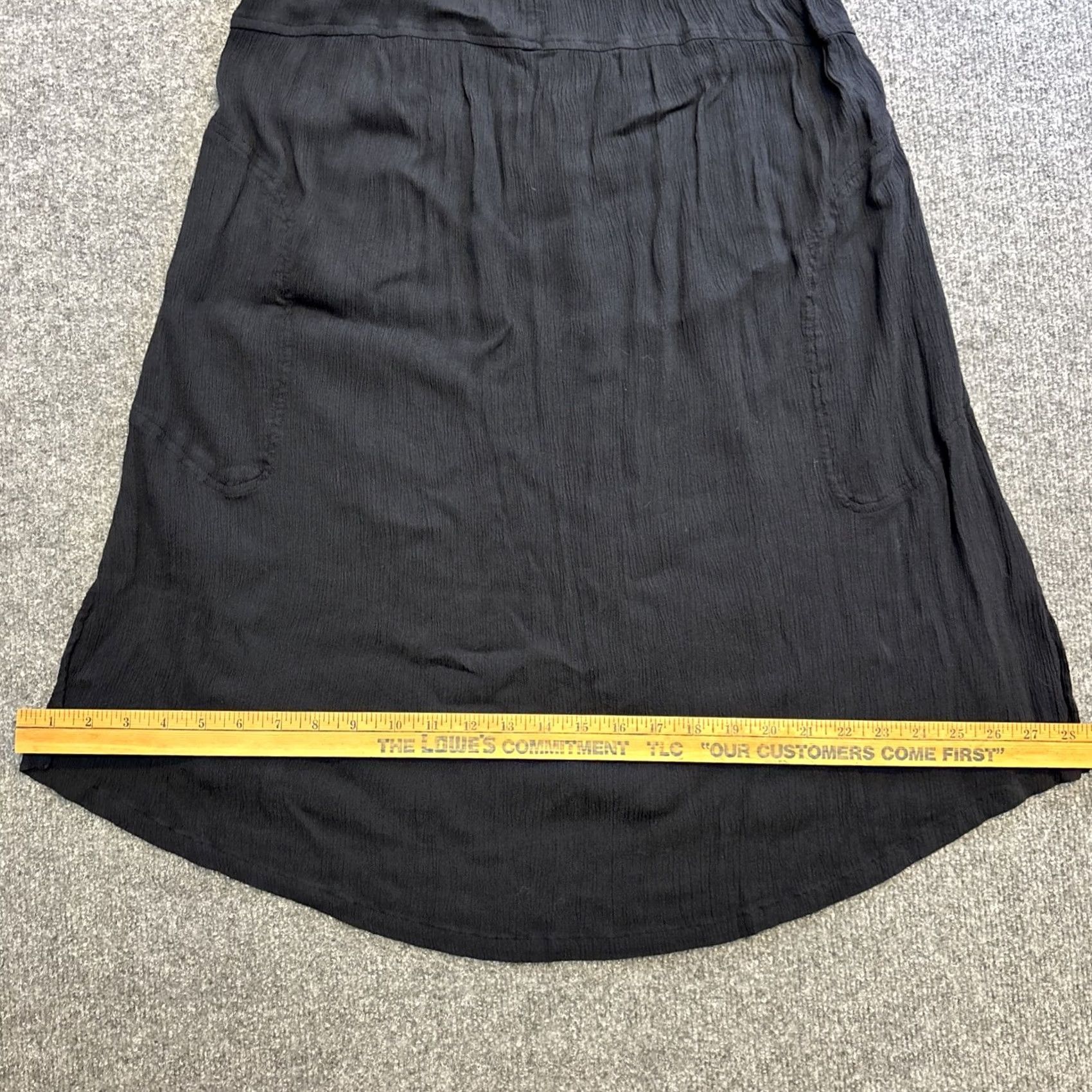 Prana Prana V-Neck Asymmetrical Hem Black Strappy Cross Open Back Mini Dress S Boho Dress Shirt category not needed; rely on original words. Size S / US 4 / IT 40 - 3 Thumbnail