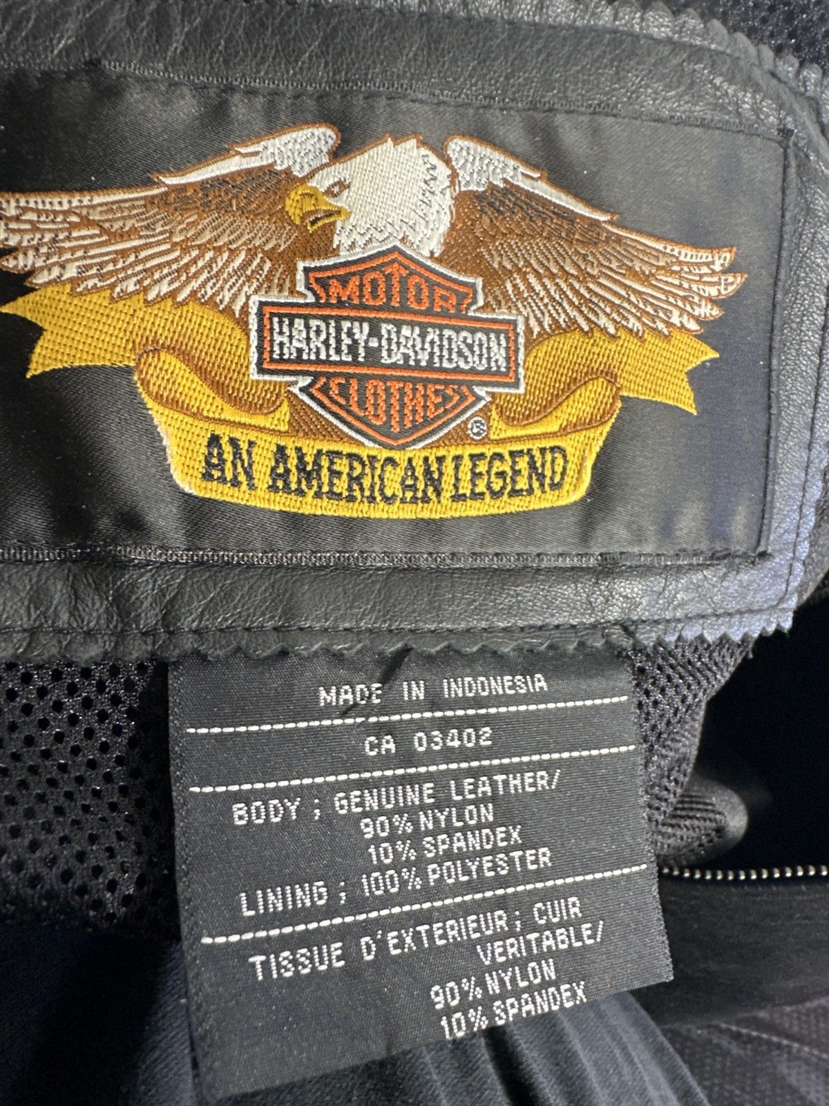 Harley Davidson Original Harley Davidson nylon and leather Jacket Size M / US 6-8 / IT 42-44 - 6 Thumbnail
