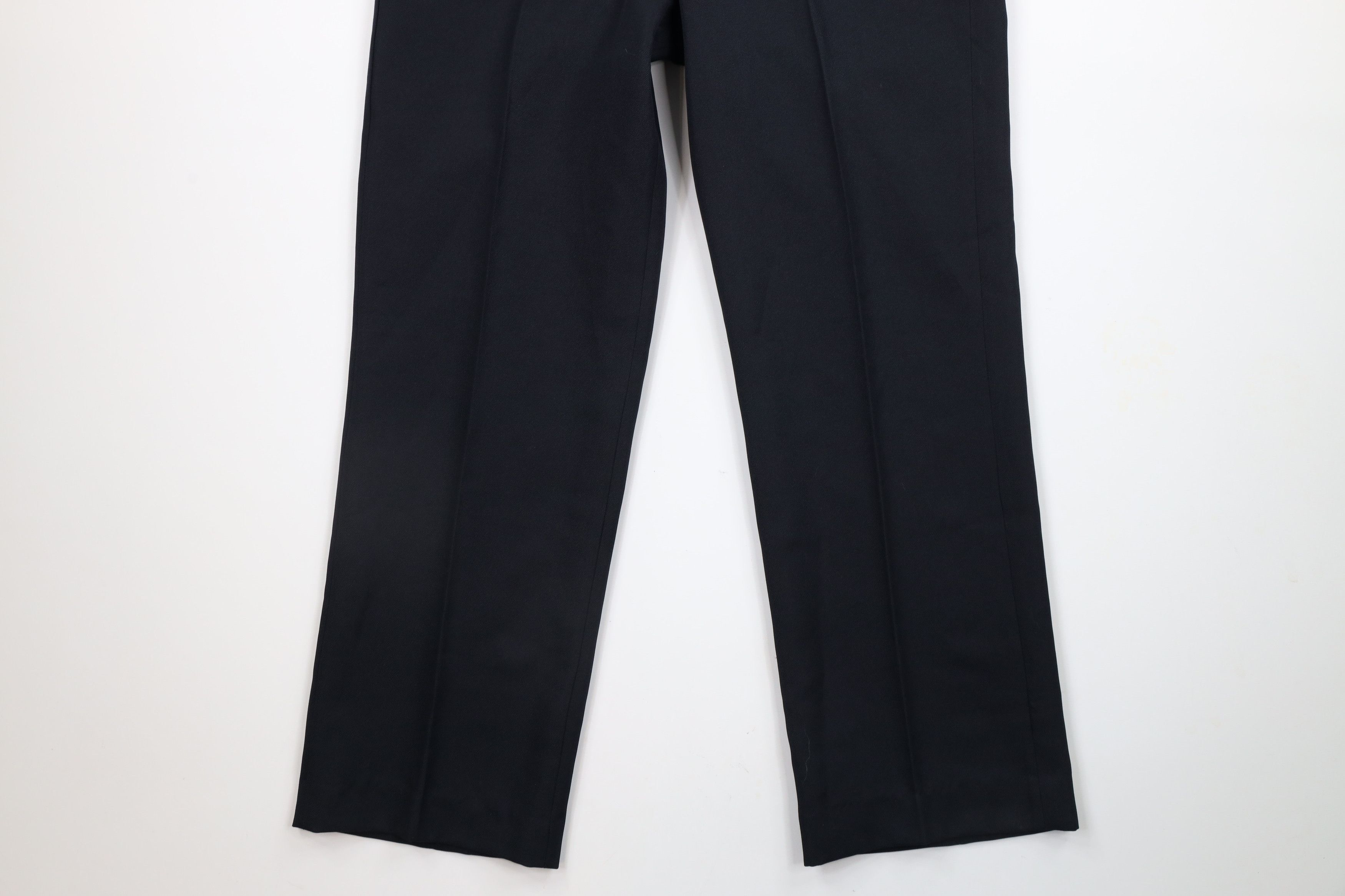 Vintage Deadstock Vintage 90s Streetwear Wide Leg Uniform Pants Blue Size US 32 / EU 48 - 4 Thumbnail