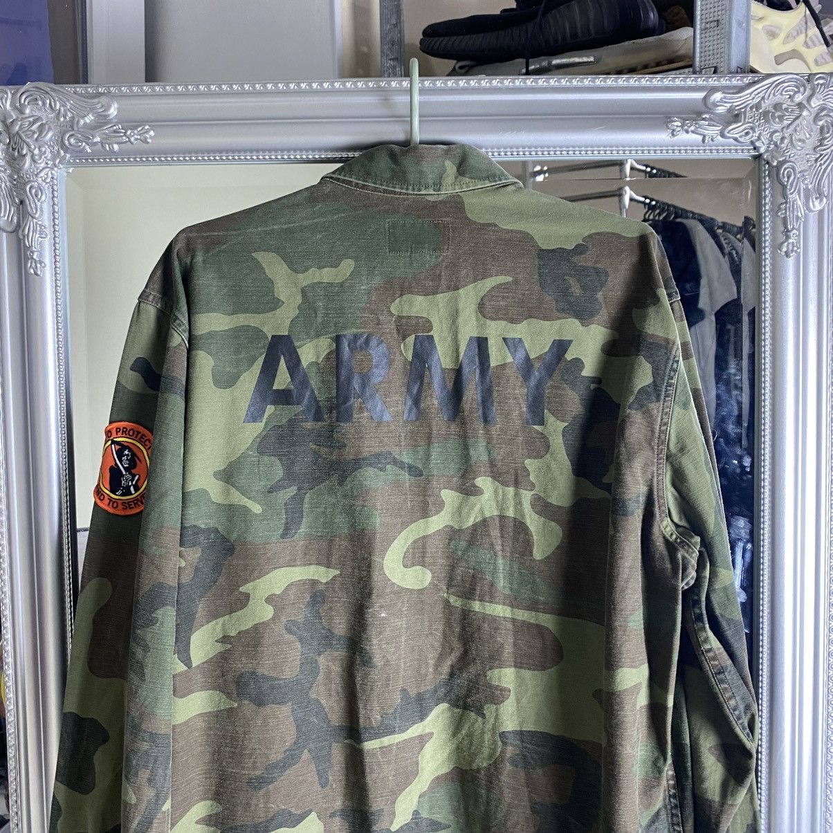 Supreme camo shirt army Big Logo
