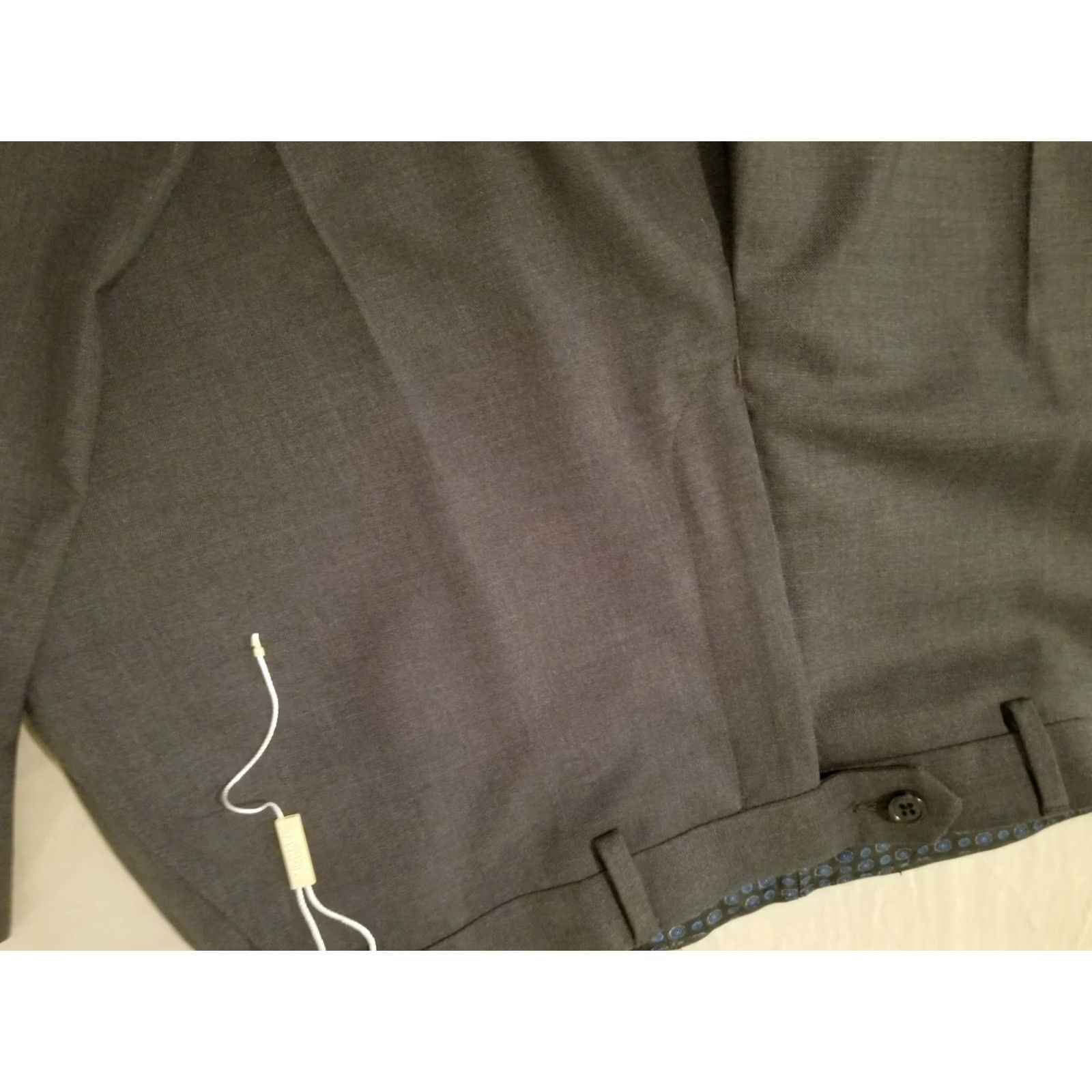 Michael Kors Michael Kors Mens Gray Chino Khaki Trouser Pants 38x30 Dress Slack Size US 38 / EU 54 - 6 Thumbnail