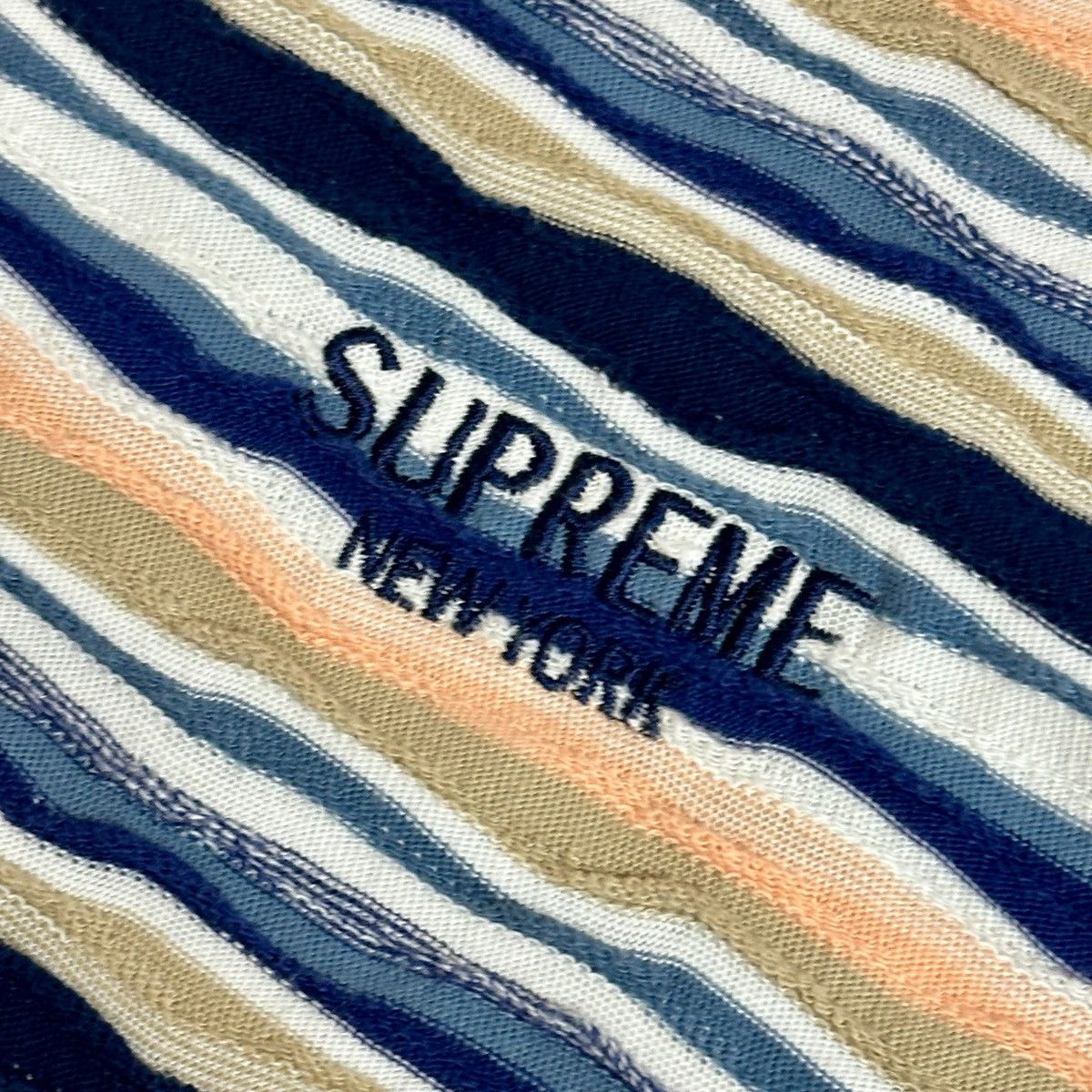 Supreme 2019 supreme textured knit polo shirt coogi style blue navy Size US M / EU 48-50 / 2 - 2 Thumbnail