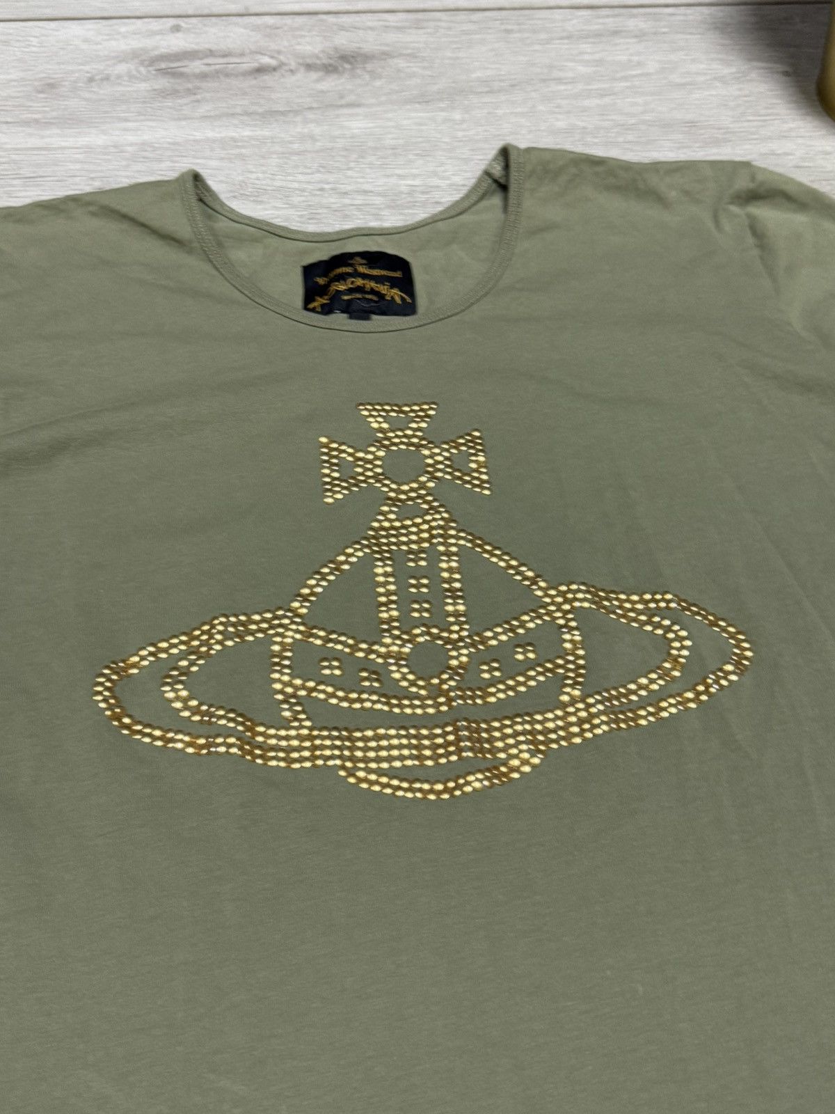 Vivienne Westwood Vivienne Westwood big orb rhinestones tee shirt Size XL / US 12-14 / IT 48-50 - 4 Thumbnail