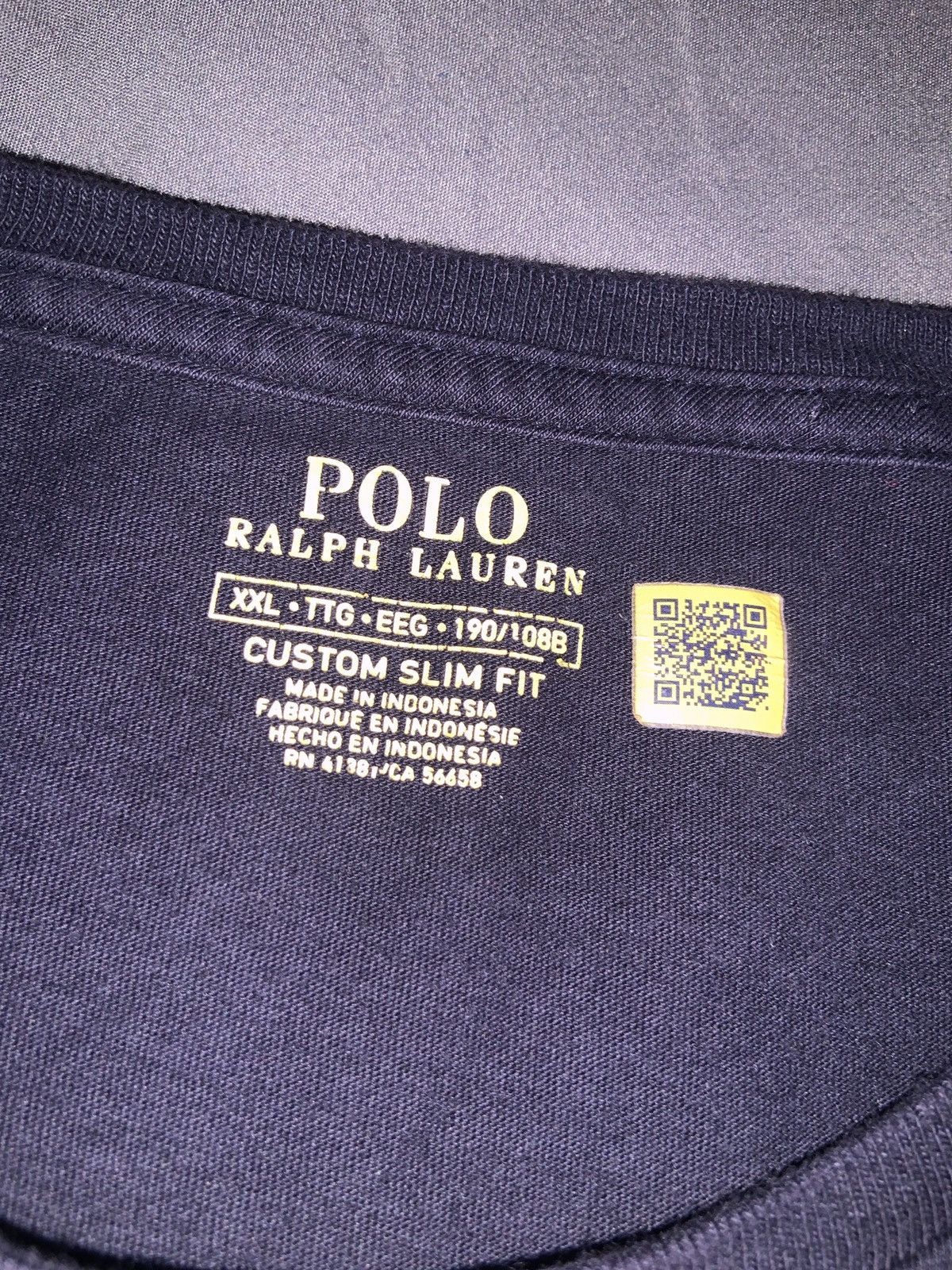 Polo Ralph Lauren Polo Ralph Lauren - Custom Slim Fit - Polo T - Size XXL Size US XXL / EU 58 / 5 - 3 Thumbnail