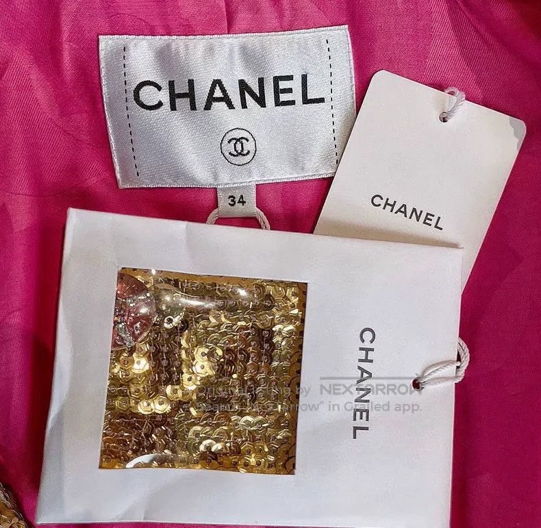 Chanel Chanel Gold sequin jacket Size XXS / US 00 / IT 34 - 5 Thumbnail