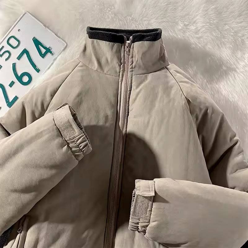 Japanese Brand × Vintage men's plush quilted jacket Size US XL / EU 56 / 4 - 8 Thumbnail