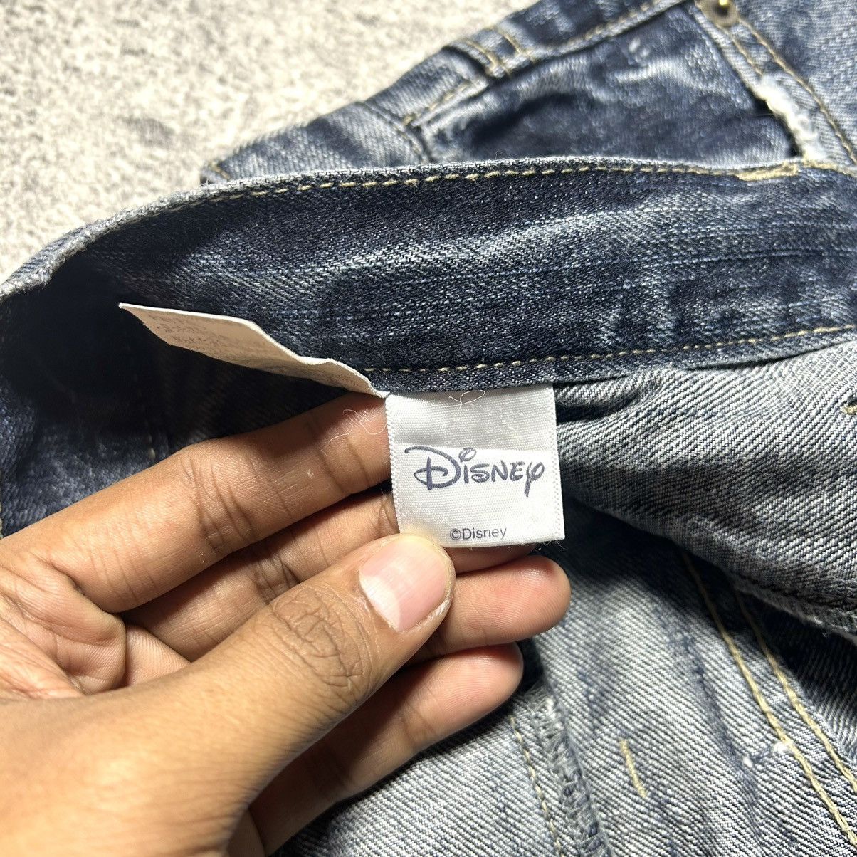 Disney Vintage Denim Doublewaist DISNEY PATCH ART BORDIR Size US 34 / EU 50 - 12 Thumbnail